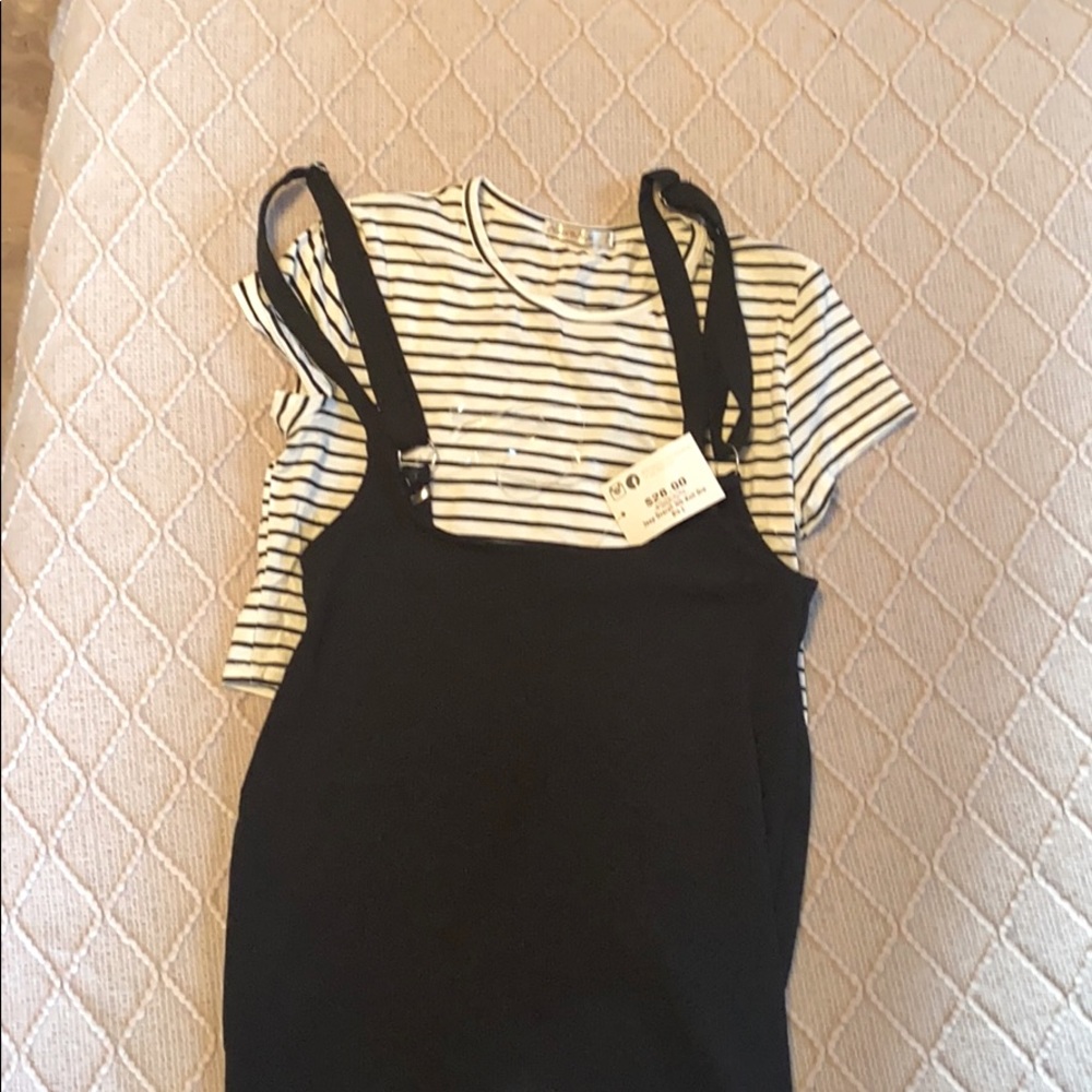 Dress with top